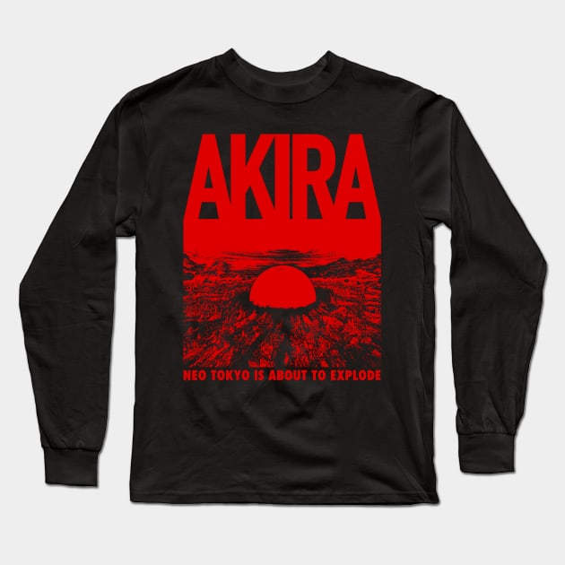 211 Tokyo Explode Long Sleeve T-Shirt by Yexart